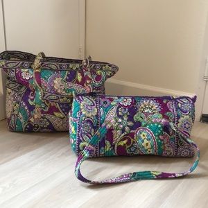 Vera Bradley Duffle Bag Set